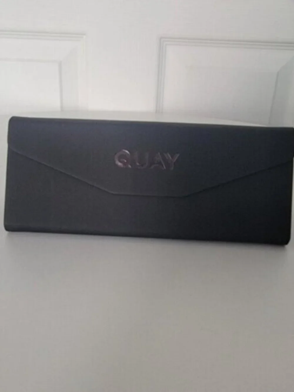 Quay Nigh Cap Matte Black Polarized Sunglasses